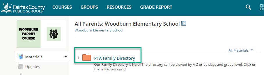 Family Directory